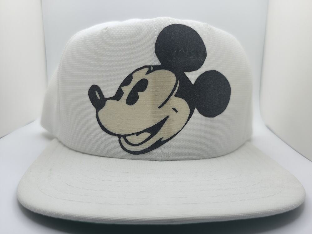 Disney Vintage Retro Mickey Mouse New Era Trucker Snapback Made in USA